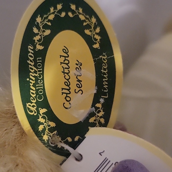 Bearington Collection Griffin & Fetch Bear Mini Dog Frisbee Rare HTF - Picture 8 of 11